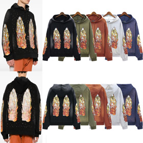 Who Decides War Religious Pattern Print Heavy-Duty Hoodie-4579