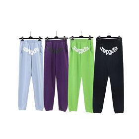 Sp5de 555555 Foam Printed Loose Casual Sweatpants-4620