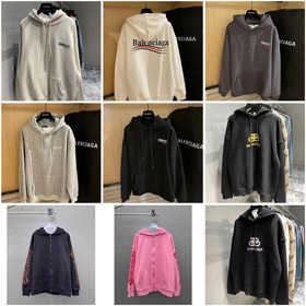 Balenciaga hooded sweatshirt-4801