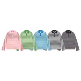 Polos Chrome Hearts New summer loose cross Sanskrit embroidered jacquard long-sleeved T-shirt-2517